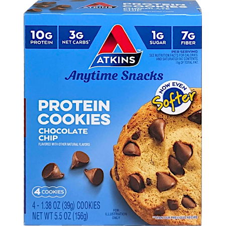 Anytime Snacks Protein Cookies - Chocolate Chip